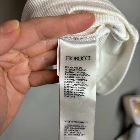 NWT Fiorucci Milano Stamp Vest Tank Top - Picture 5 of 8